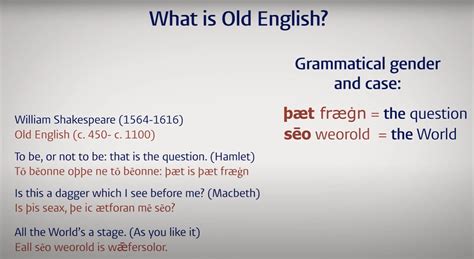 modern english to medieval language.